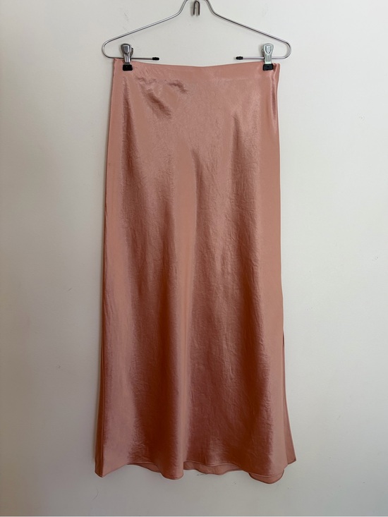 Vince Dresses & Skirts - Vince Satin Side-slit Slip Skirt